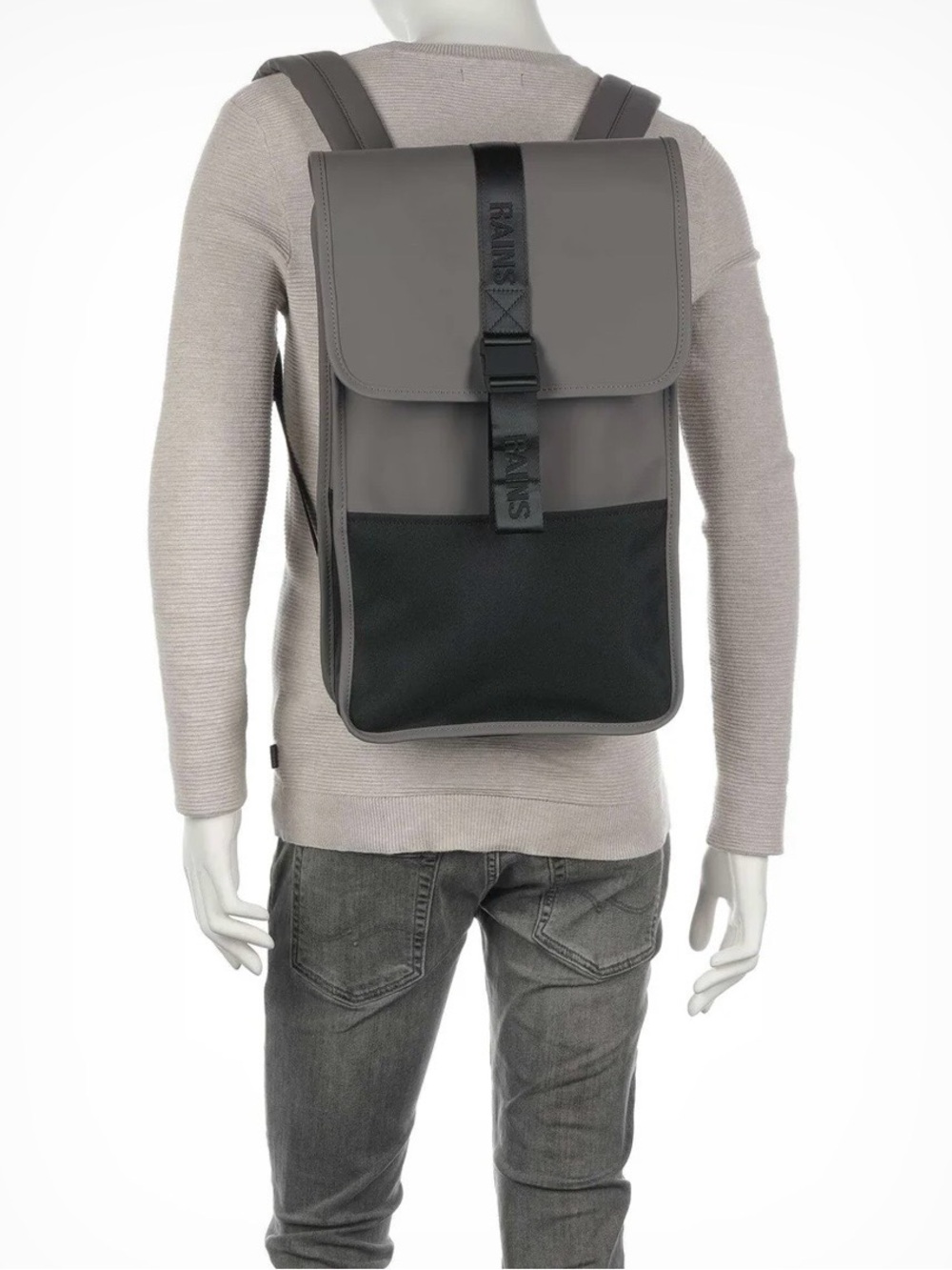 🎒 RAINS Waterproof Trail Backpack | Ash | One Size | NWOT 🏷️